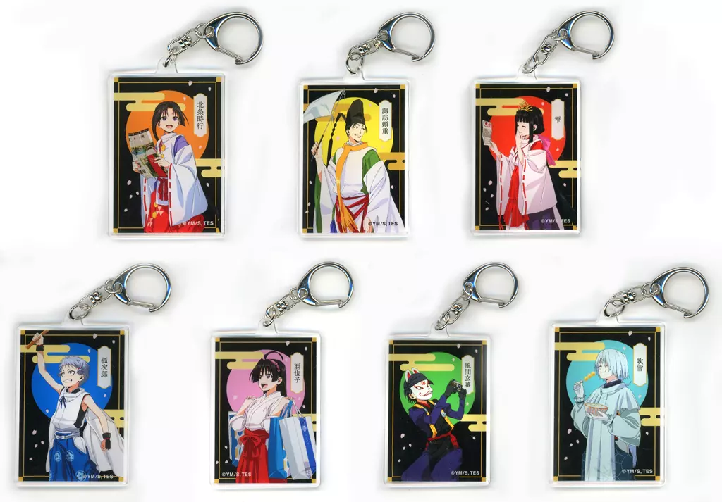 全7種セット 「いざ鎌倉! 逃げ上手の若君 街歩き トレーディングアクリル」