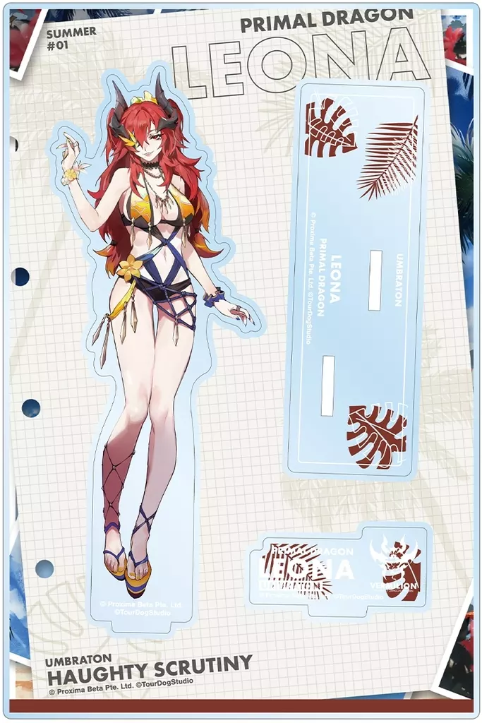 リオナ パーツ付きBIGアクリルスタンド 「白夜極光」_image