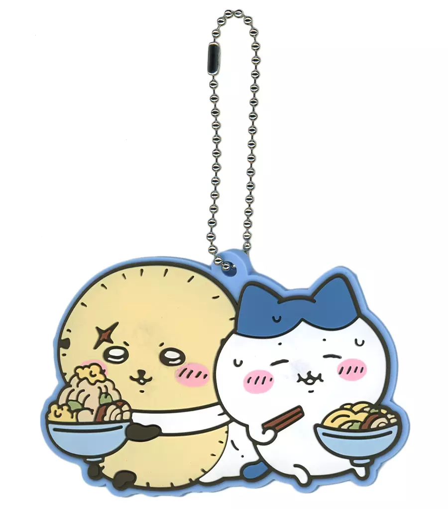 ハチワレ＆ラッコ/チャーム ラバーコレクション 「一番くじ ちいかわ ～みんなでラーメン～」 G賞