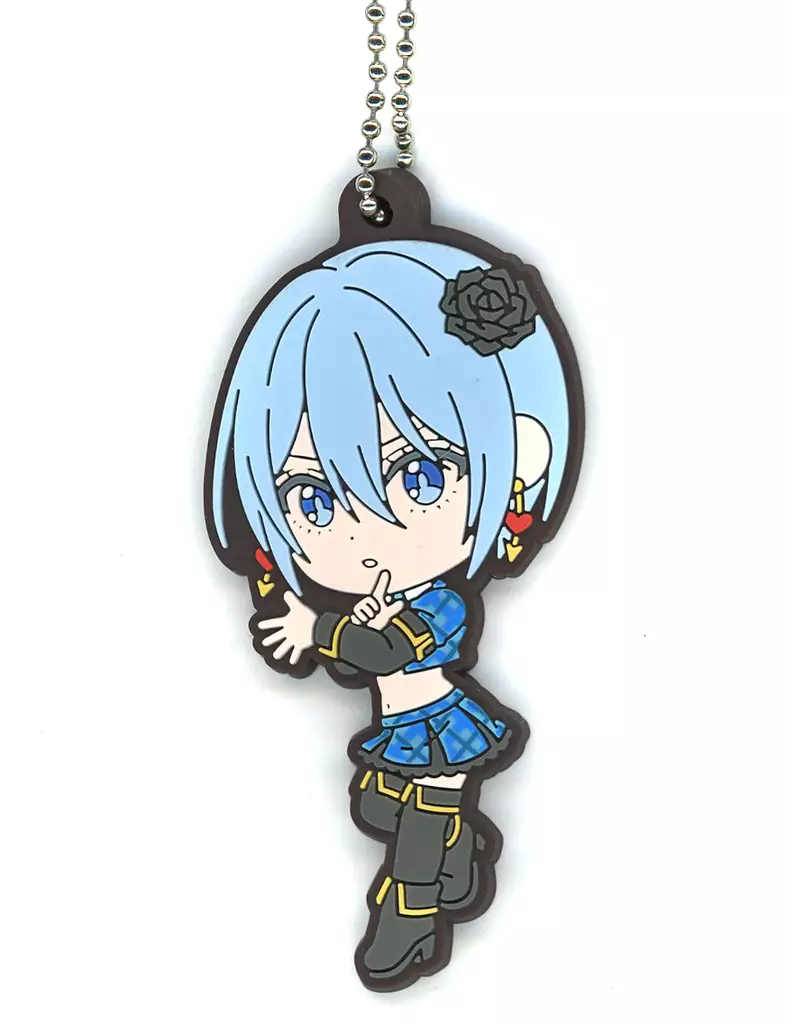 ノノア/クーリア(シンデレラ☆スターコラボ衣装) ラバーチャーム きゅんキャラいらすとれーしょんず 「一番くじ TVアニメ 2.5次元の誘惑 天使空挺隊集合!」 I賞