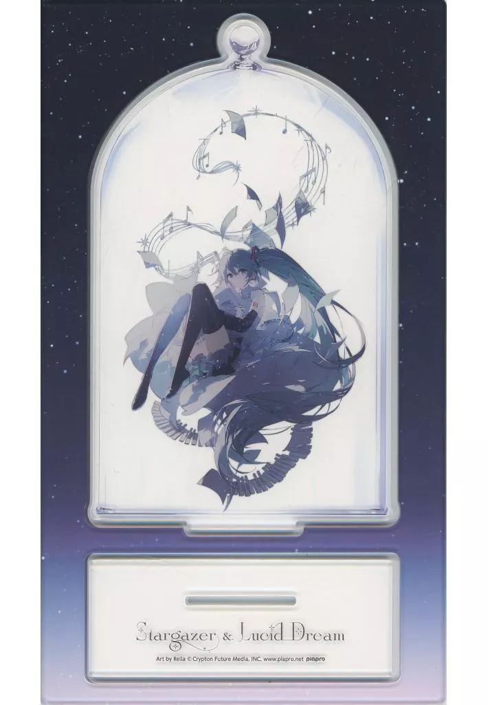 初音ミク(asteroid) アクリルスタンド 「Rella 個展 Stargazer ＆ Lucid Dream」_image