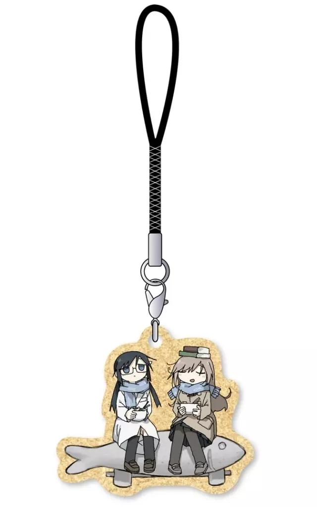 しじまの姉＆よみかわ先輩 描き下ろし 木製根付 「シメジ シミュレーション アキバ シミュレーション2025」