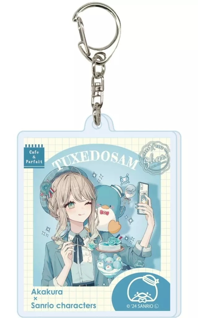 タキシードサム 「赤倉×はぴだんぶい アクリル 04.コラボイラスト」