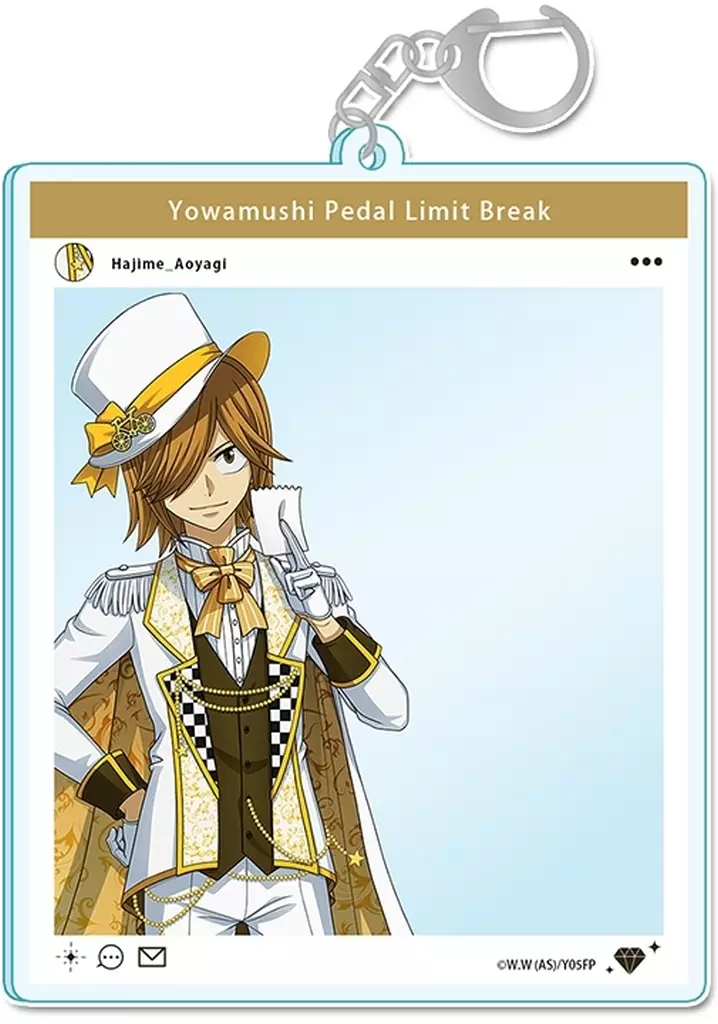 青八木一 怪盗ver. 描き下ろし SNS風アクリル 「弱虫ペダル LIMIT BREAK」