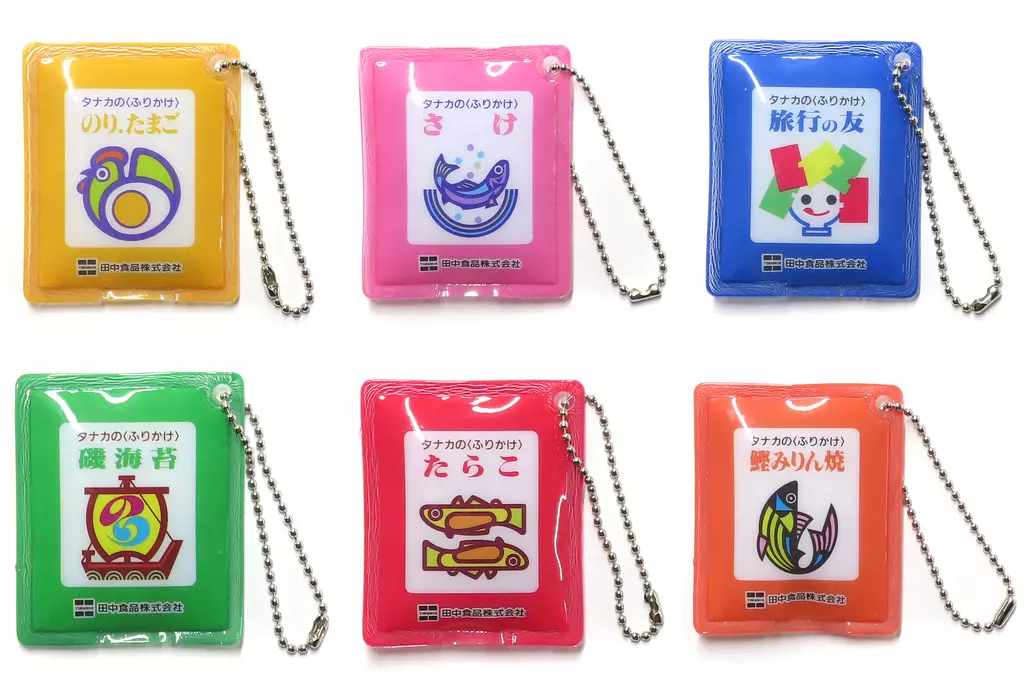 全6種セット 「タナカのふりかけ シャカシャカミニチャーム」