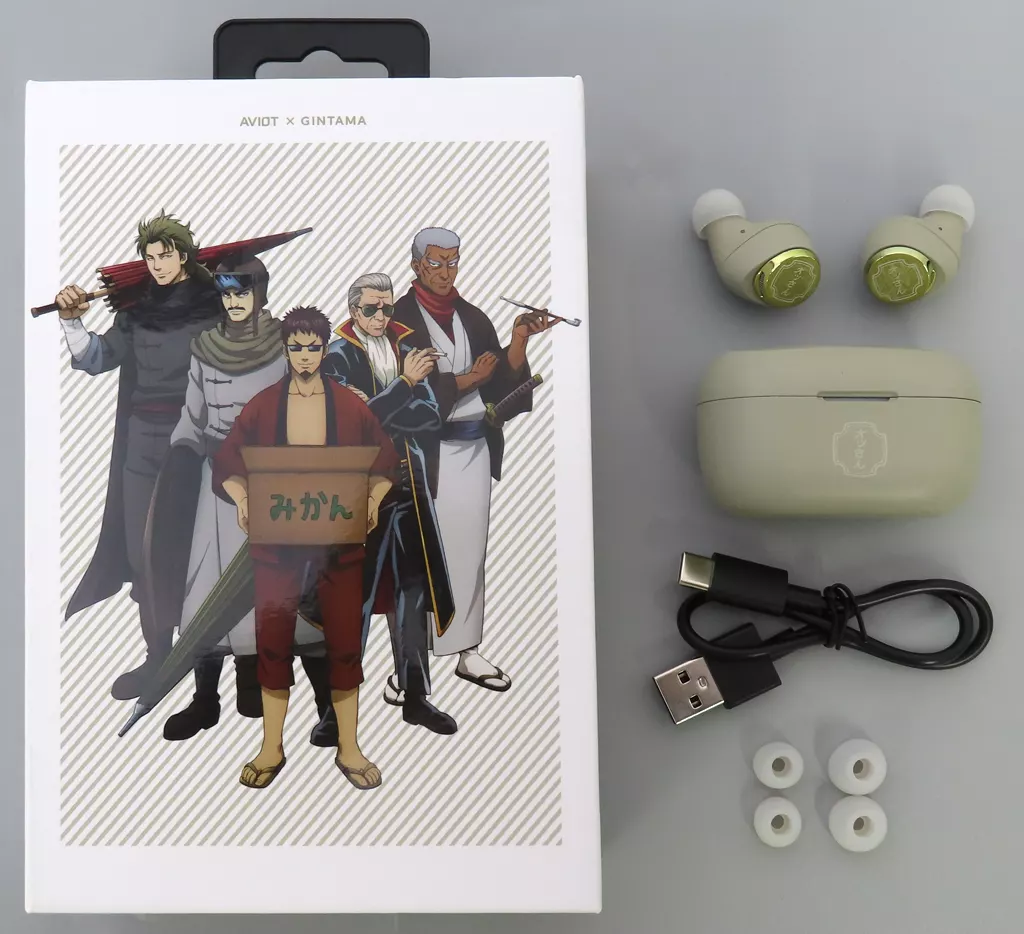 駿河屋 -<中古>オッさんモデル 完全ワイヤレスイヤホン TE-V1R-GTO