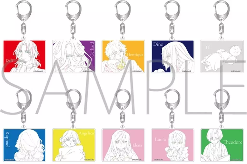 全10種セット 「デリコズ・ナーサリー アクリルコレクション」