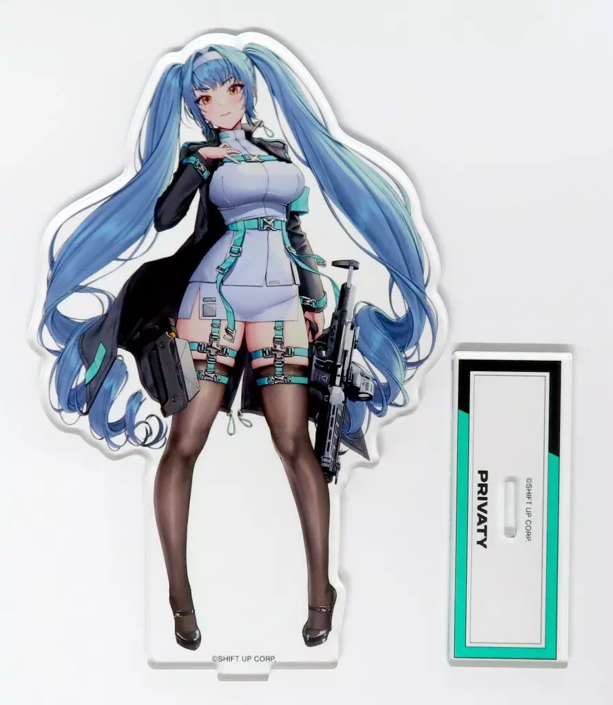プリバティ LOVECACAOさんイラスト タクティカルファッションver. BIGアクリルスタンド 「勝利の女神：NIKKE POP UP SHOP in マルイ」_image