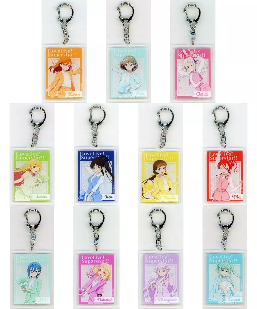 全11種セット 「ラブライブ!スーパースター!! フェア in ゲーマーズ アクリル 04/バルーンブーケver.(描き下ろしイラスト)」