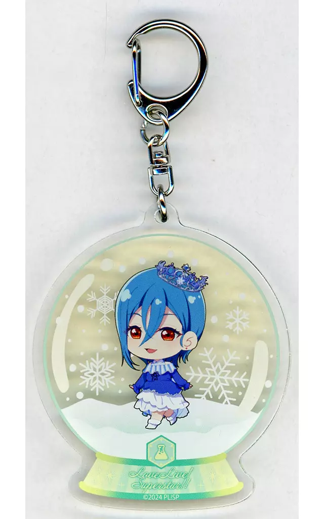 若菜四季 「ラブライブ!スーパースター!! フェア in ゲーマーズ アクリル 05/スノードームver.(ミニキャライラスト)」