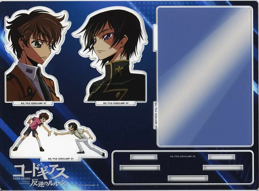 アクリルスタンド・アクリルパネル　ルルーシュ＆スザク ジオラマアクリルスタンド 「コードギアス 反逆のルルーシュ」 アニメイト限定