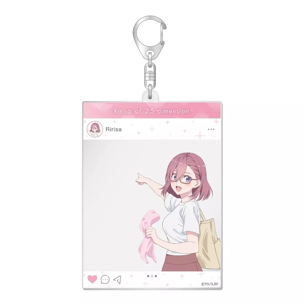 天乃リリサ(描き下ろし) SNS風アクリル 「2.5次元の誘惑」