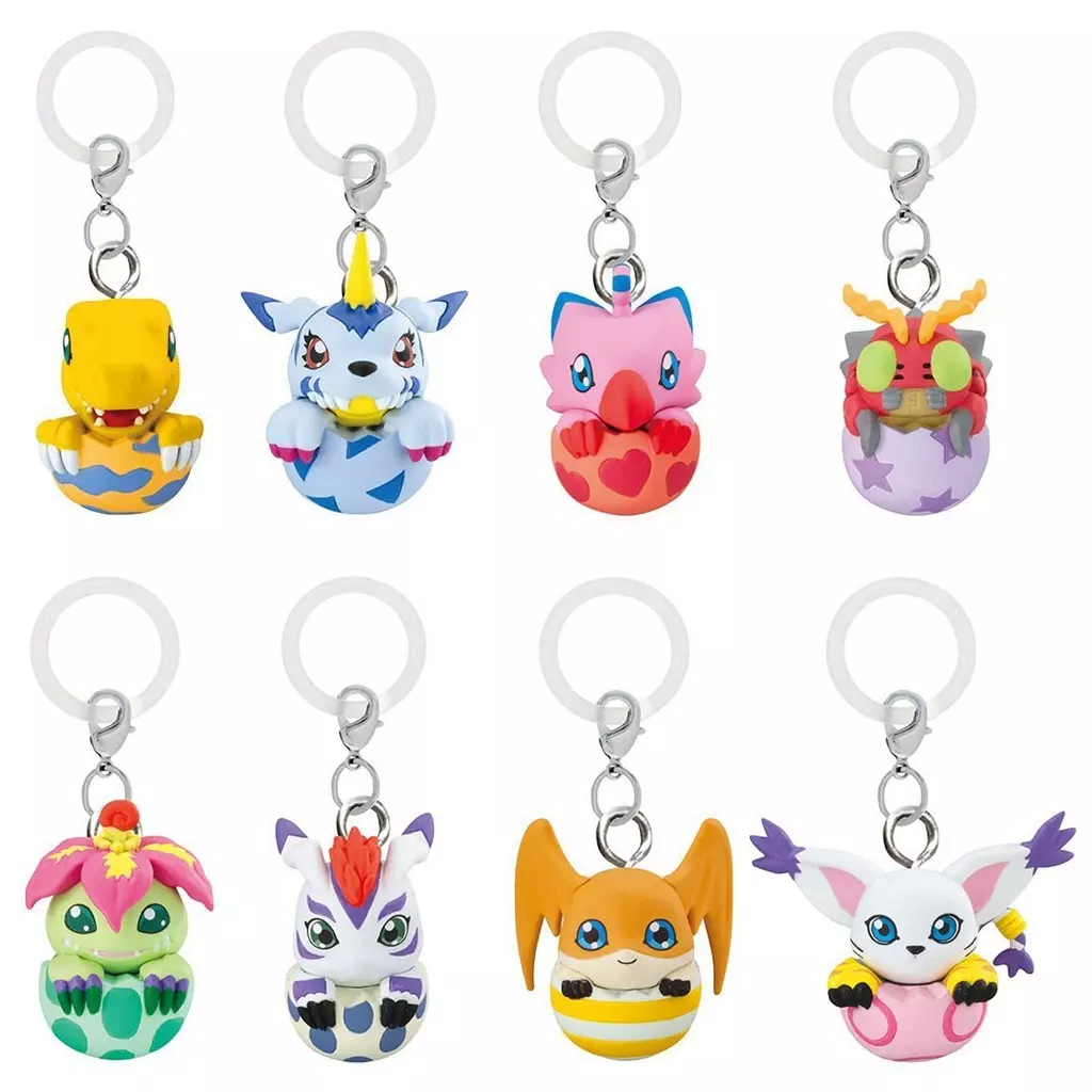 全8種セット 「デジモンアドベンチャー めじるしアクセサリー」