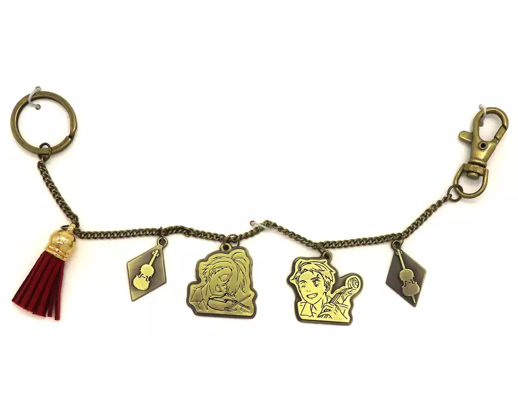 鬼太郎の父＆水木 メタルバッグチャーム 「鬼太郎誕生 ゲゲゲの謎 シネマ・コンサート」