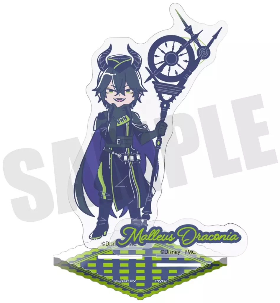 A.マレウス・ドラコニア れとぽぷ アクリルスタンド ディアソムニア寮 「ディズニー ツイステッドワンダーランド」