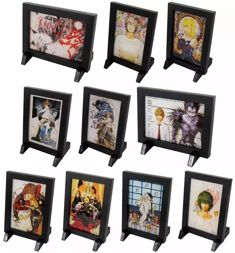 雑貨　全10種セット 「デスノート展 DEATH NOTE EXHIBITION-Revival- フレームマグネットコレクション vol.2」 東京凱旋追加グッズ