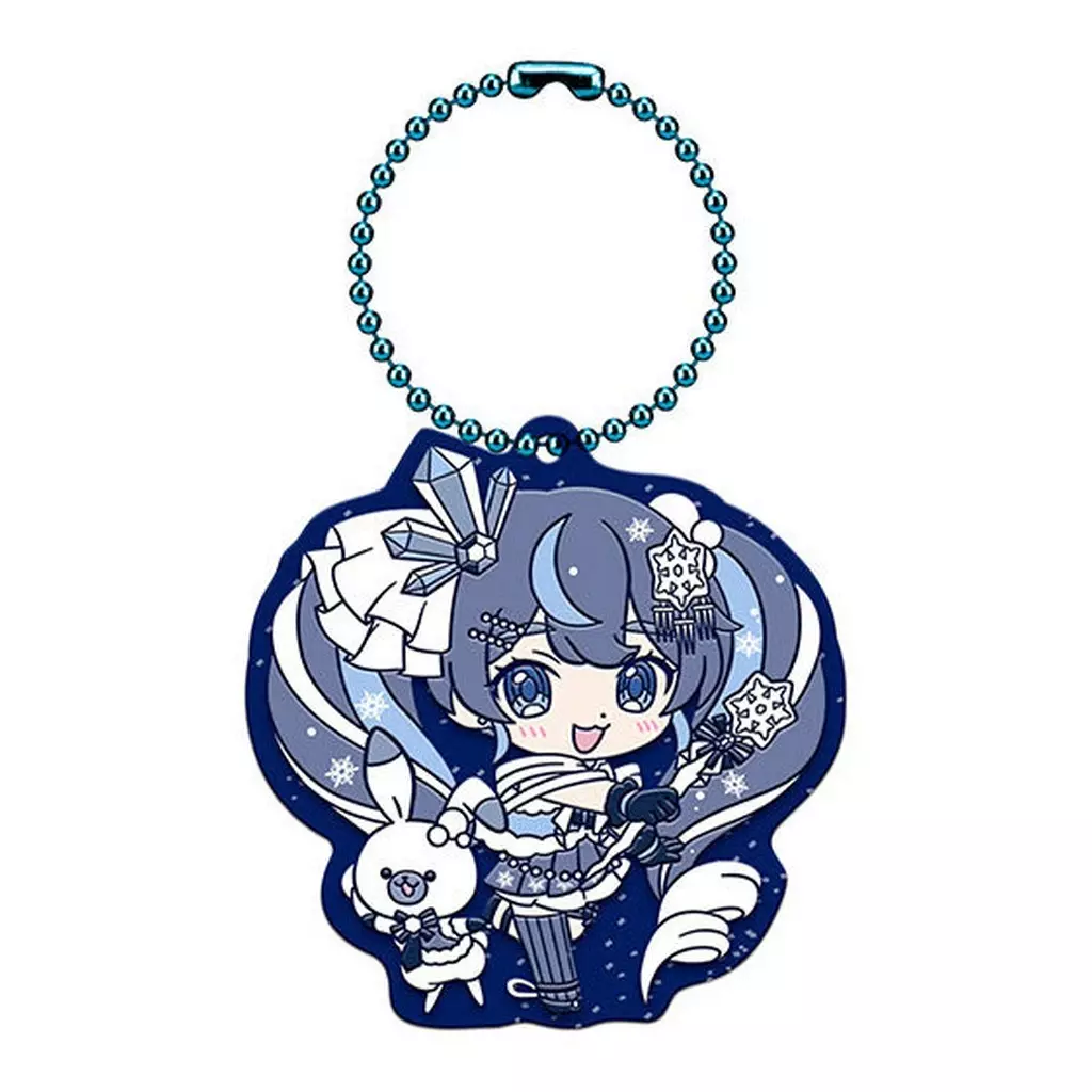 雪ミク2025(A) ラバーマスコット 「ガシャポンくじ 初音ミク 雪ミクあそーと～SNOW MIKU 2025～」 B賞