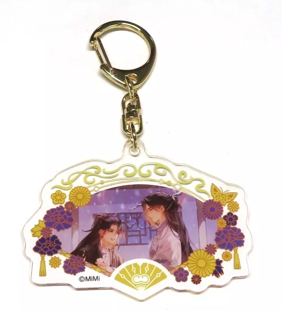 魏無羨＆藍忘機(狸子イラスト) 描き下ろしアクリル 「大河幻想ラジオドラマ 魔道祖師 ～誓いの旋律～忘羨結婚記念POP UP SHOP」