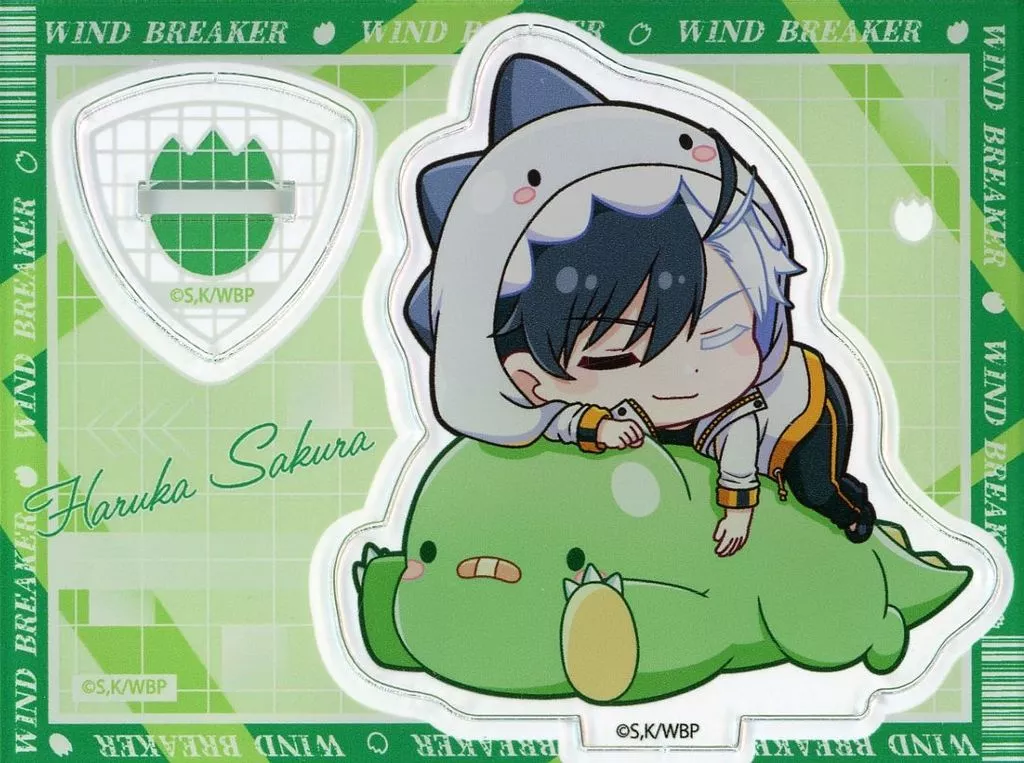 桜遥 ミニキャラスタンド ぎゃおコレver. 「WIND BREAKER」_image