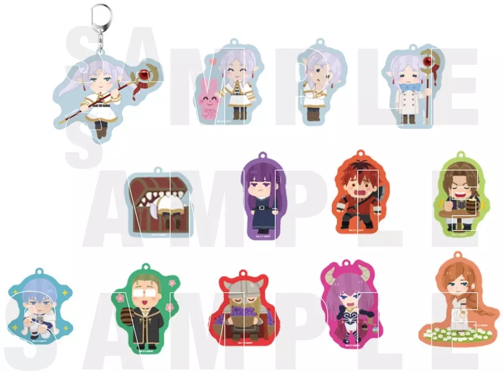 全13種セット 「葬送のフリーレン×いらすとや トレーディングアクリル」