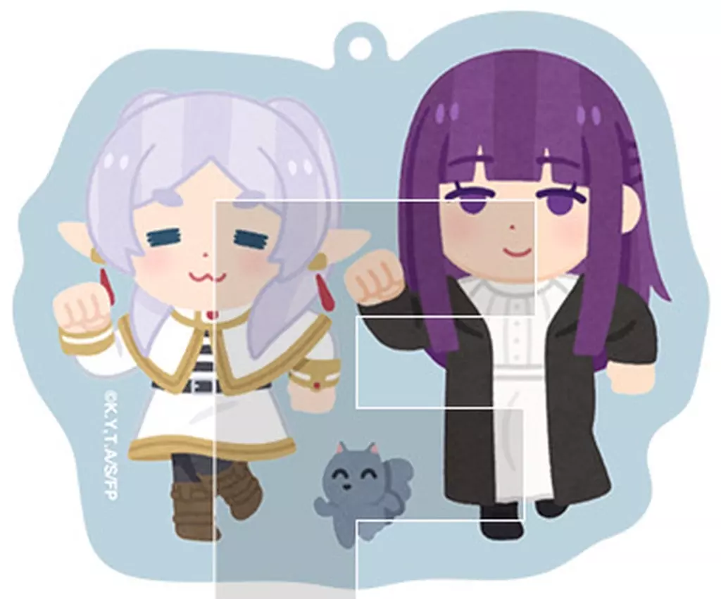 フリーレン＆フェルン(ずんちゃずんちゃ) 「葬送のフリーレン×いらすとや トレーディングアクリル 一級魔法使い試験編」