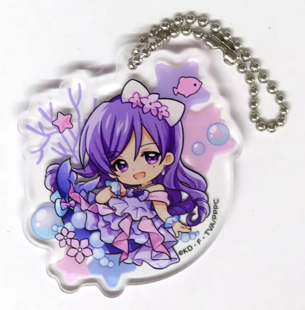 かれん(ミニキャラ) アクリル 「まるくじ マーメイドメロディー ぴちぴちピッチ vol.4 アイドル風衣装」 中吉7