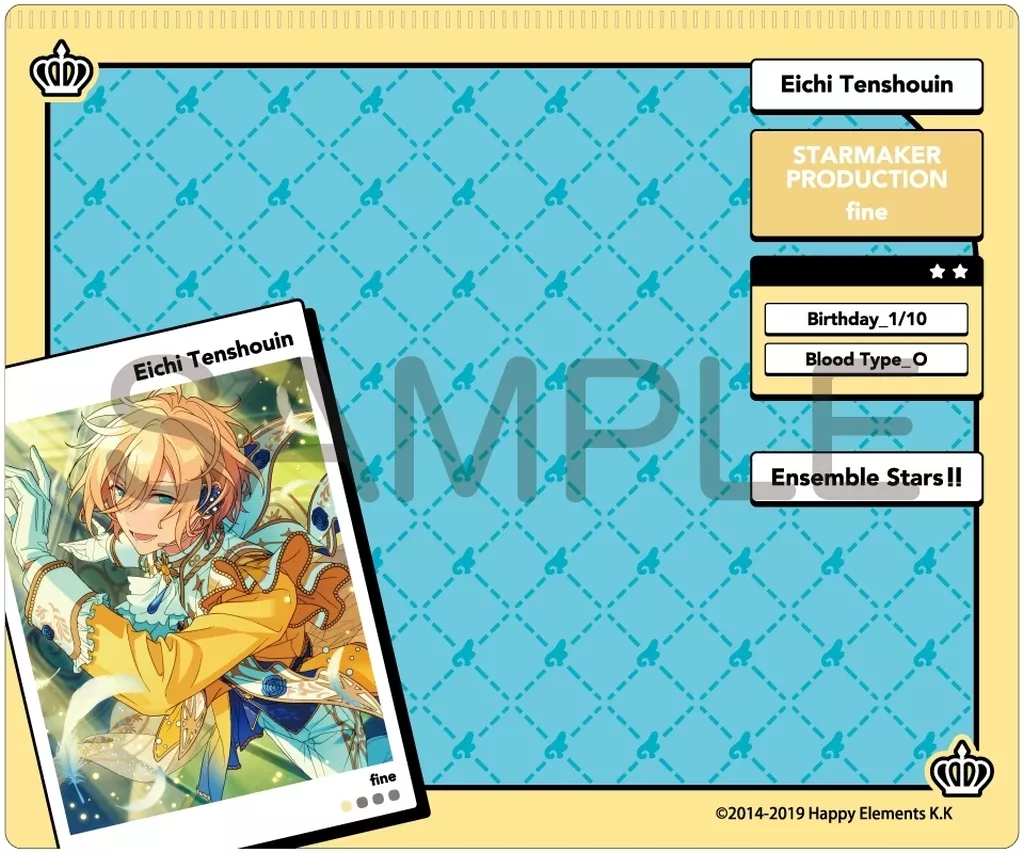 あんスタ　マウスパッド　天祥院英智 グッズ-マウスパッド】あんさんぶるスターズ！！ DECOPAD 天祥院 英智