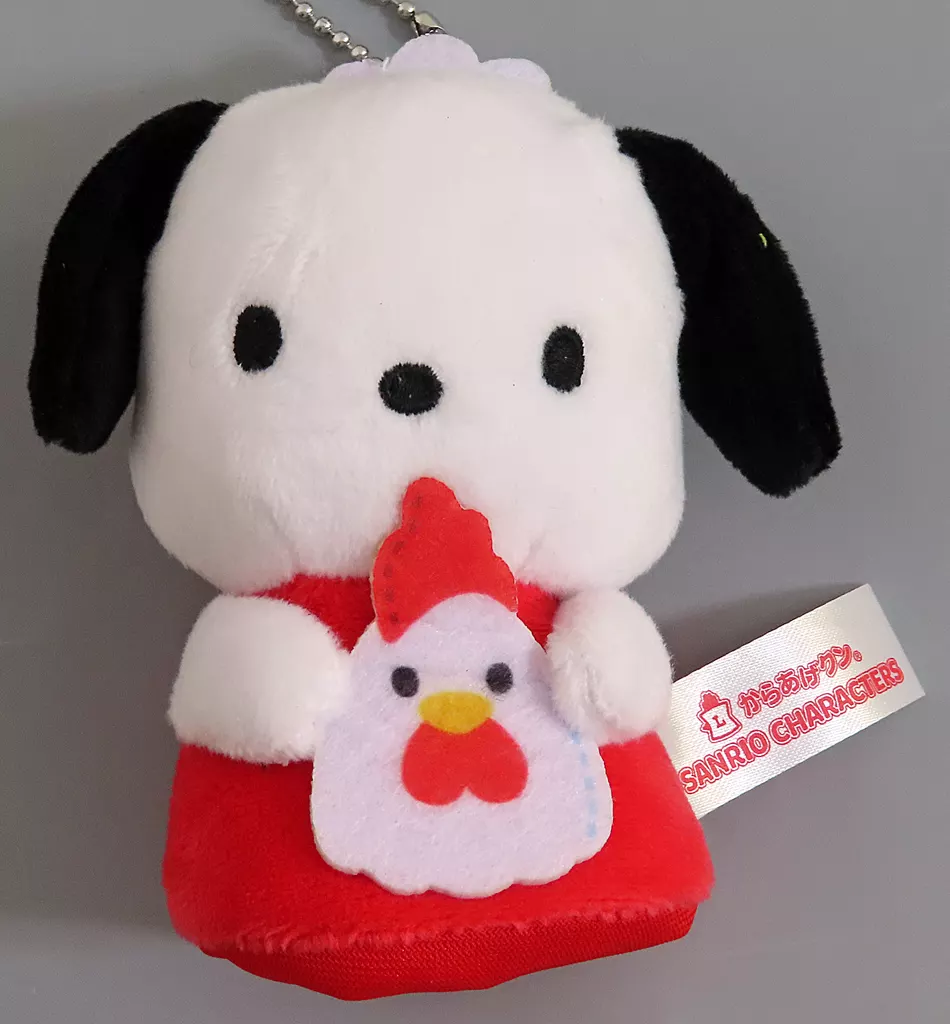 12.ポチャッコ＆からあげくん 指人形 「サンリオ当りくじ からあげクン×サンリオキャラクターズ当りくじ」