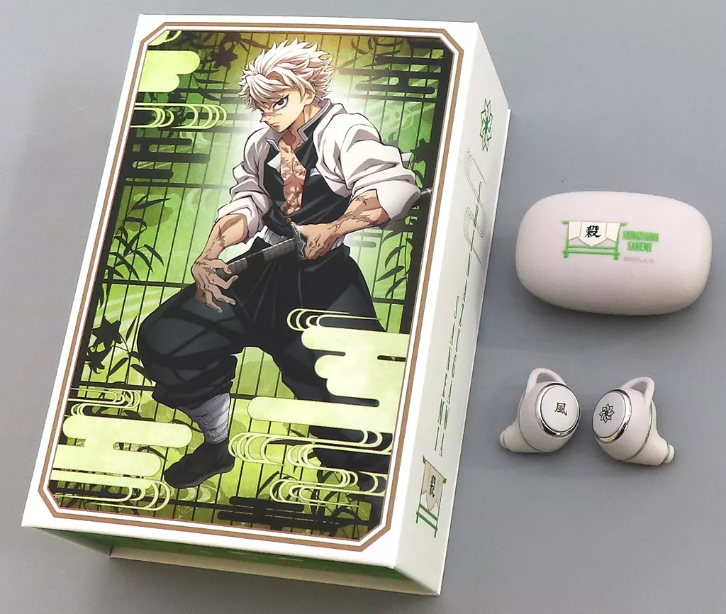 不死川実弥 ワイヤレスイヤホン(ANIMA AOW01) 「鬼滅の刃×ANIMA 第二弾」