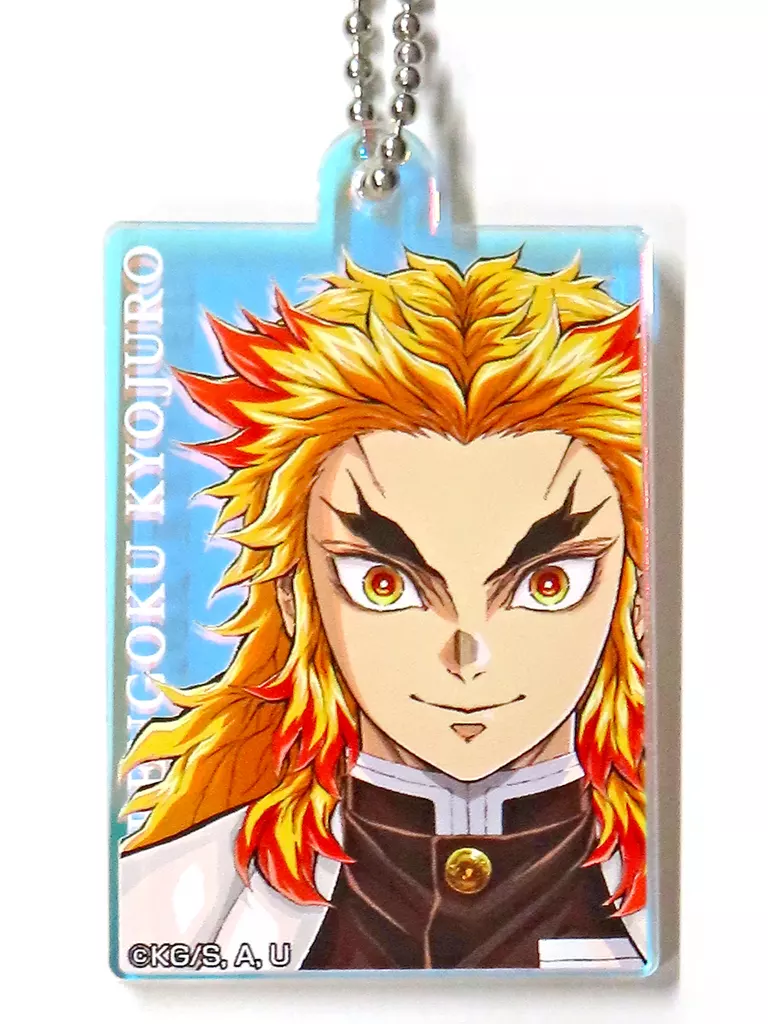 煉獄杏寿郎 「アニメ 鬼滅の刃 柱展 -そして無限城へ- ランダムオーロラアクリルチャーム」