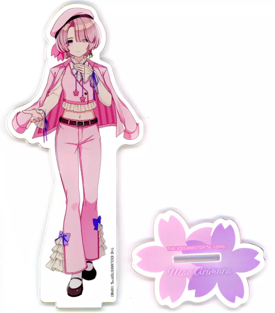 有村麻央 BIGアクリルスタンド サクライロver. 「学園アイドルマスター×HMV POP UP SHOP」