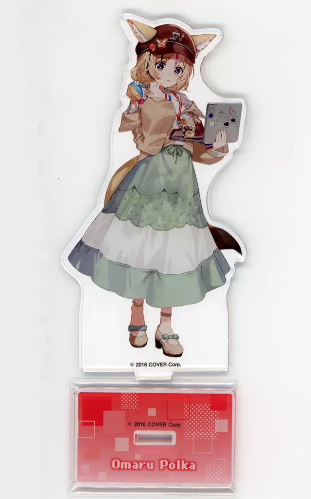尾丸ポルカ(普段着) アクリルスタンド(A) 「バーチャルYoutuber ホロライブ 不知火建設×羽田エアポートガーデン」_image
