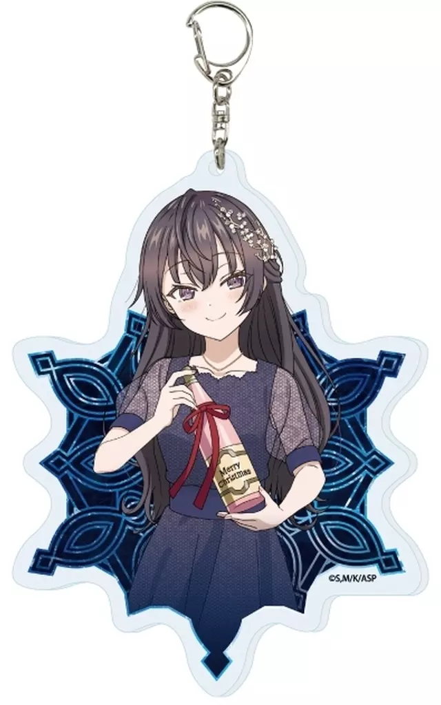 02.周防有希 クリスマス会ver.(描き下ろしイラスト) デカアクリル 「時々ボソッとロシア語でデレる隣のアーリャさん」