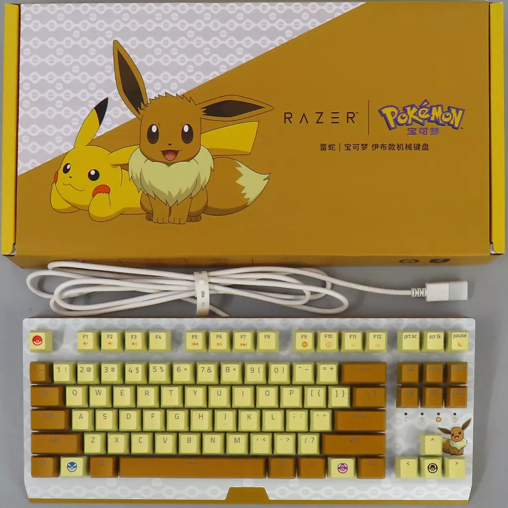 家電サプライ　イーブイ キーボード 「ポケットモンスター×Razer」