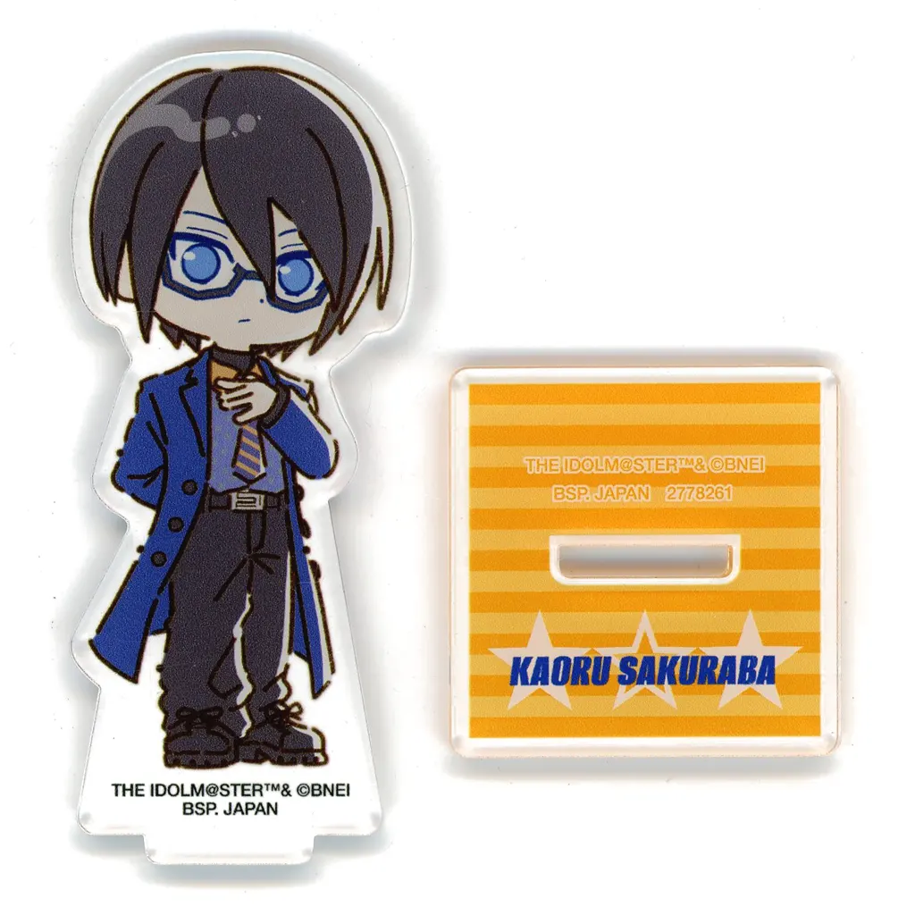 桜庭薫 のすたるぽっぷ スタンド付きアクリルプレートvol.3 「アイドルマスター SideM」 ナムコ限定