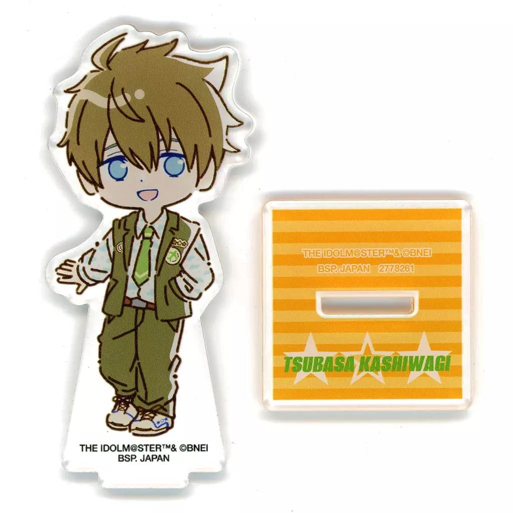 柏木翼 のすたるぽっぷ スタンド付きアクリルプレートvol.3 「アイドルマスター SideM」 ナムコ限定