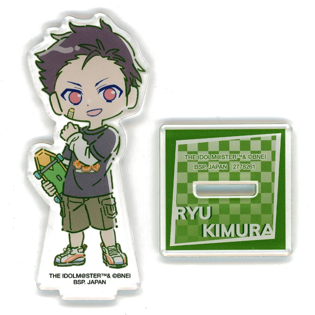 木村龍 のすたるぽっぷ スタンド付きアクリルプレートvol.3 「アイドルマスター SideM」 ナムコ限定