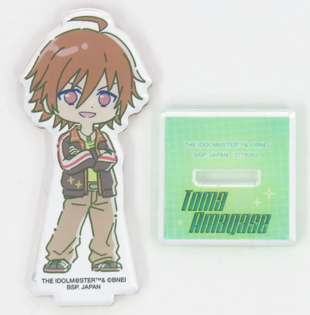 天ヶ瀬冬馬 のすたるぽっぷ スタンド付きアクリルプレートvol.4 「アイドルマスター SideM」 ナムコ限定