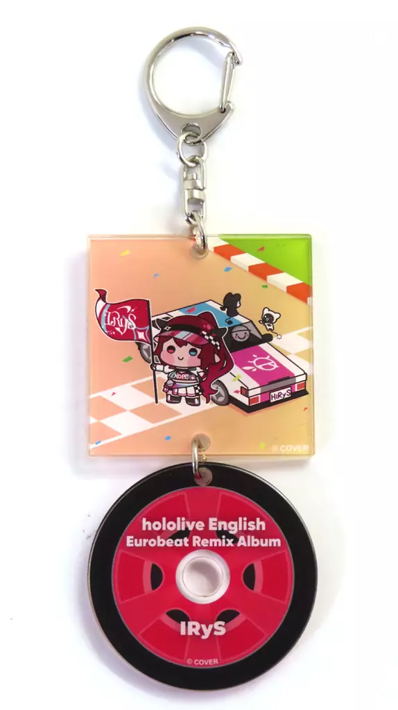 IRyS ユーロビートアクリル 「バーチャルYouTuber ホロライブEnglish Eurobeat Remix Albumグッズ」