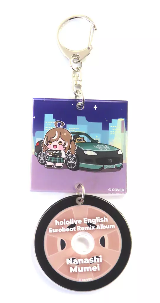 七詩ムメイ ユーロビートアクリル 「バーチャルYouTuber ホロライブEnglish Eurobeat Remix Albumグッズ」