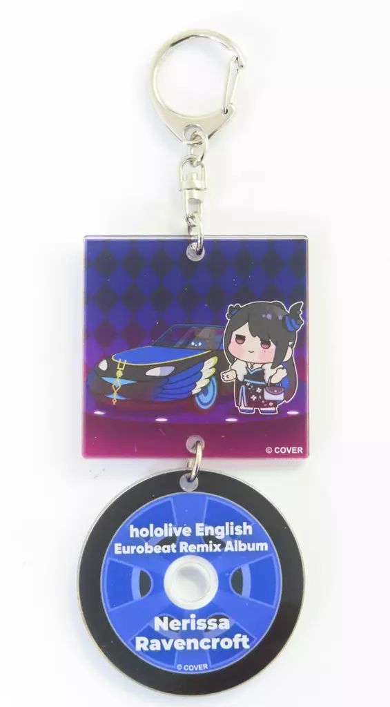 ネリッサ・レイヴンクロフト ユーロビートアクリル 「バーチャルYouTuber ホロライブEnglish Eurobeat Remix Albumグッズ」