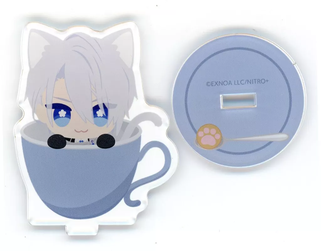 山姥切長義 「刀剣乱舞-ONLINE- 刀猫男士×コラボカフェ本舗 『刀猫Cafe』第三弾 アクリルスタンド」