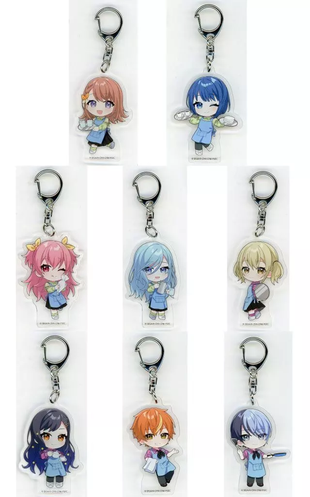 全8種セット 「劇場版プロジェクトセカイ 壊れたセカイと歌えないミク×TOWER RECORDS CAFE ミニキャラアクリル MORE MORE JUMP!/Vivid BAD SQUAD」