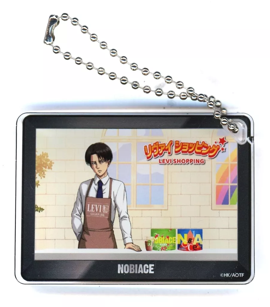 リヴァイ リヴァイショッピング ビッグアクリルブロックチャーム 「進撃の巨人×NOBIACE」