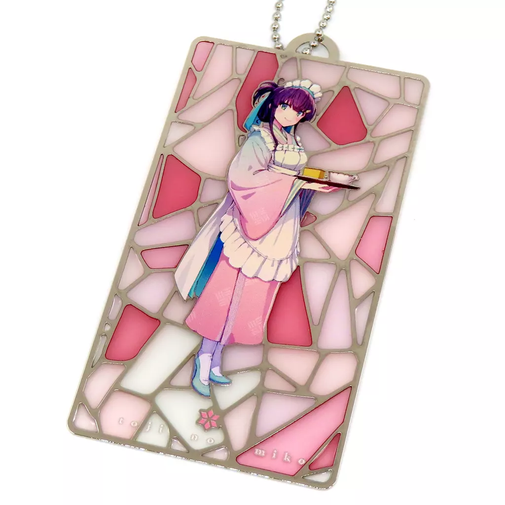 柳瀬舞衣 しずまよしのり描き下ろし 大正ロマンシリーズ ステンレスカード 「刀使ノ巫女 POP UP SHOP」