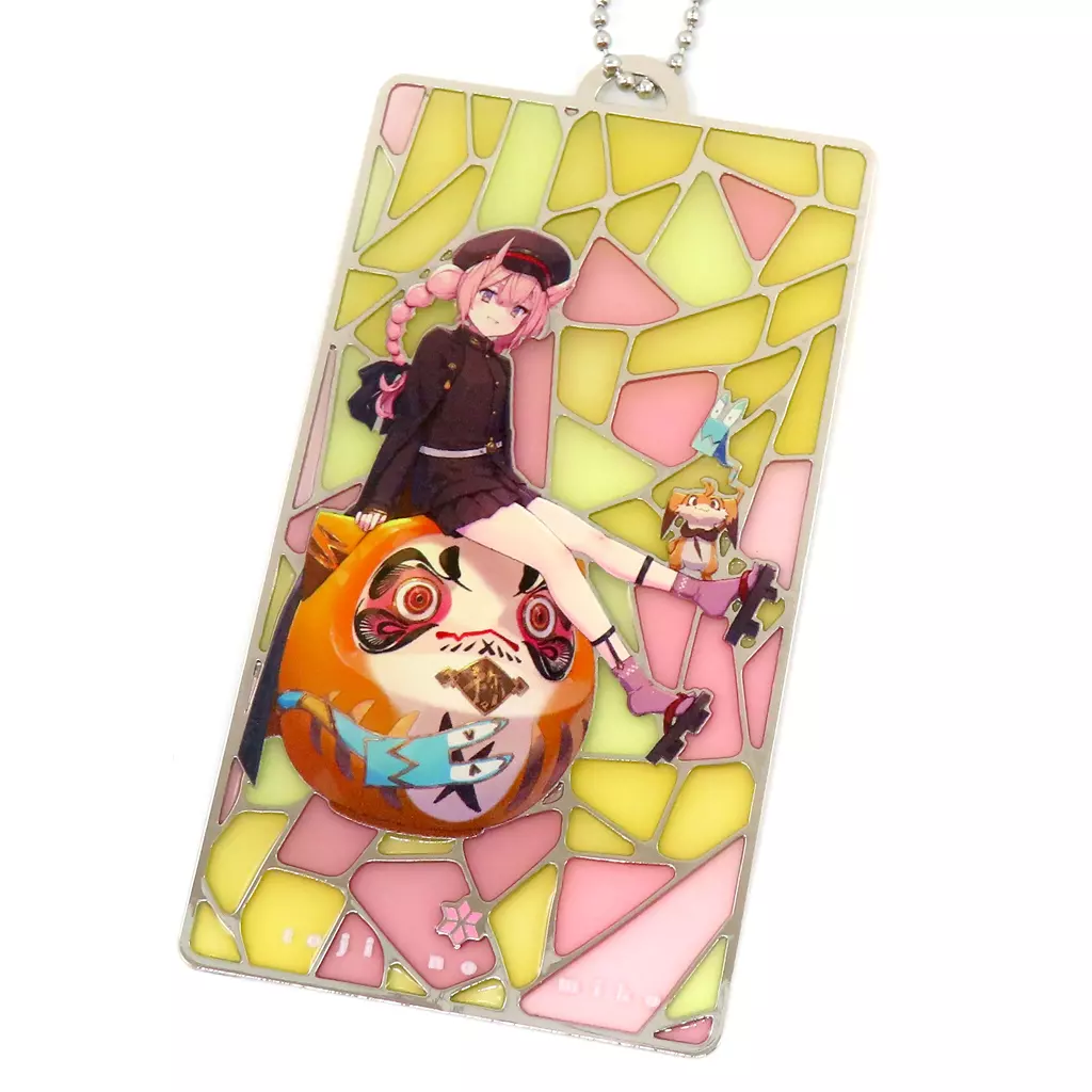 益子薫 しずまよしのり描き下ろし 大正ロマンシリーズ ステンレスカード 「刀使ノ巫女 POP UP SHOP」