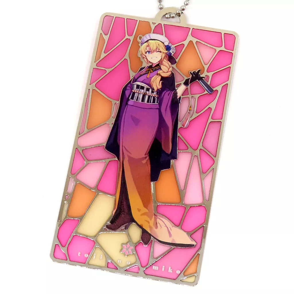 古波蔵エレン しずまよしのり描き下ろし 大正ロマンシリーズ ステンレスカード 「刀使ノ巫女 POP UP SHOP」