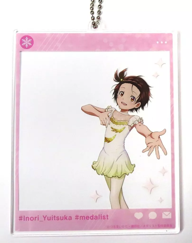 結束いのり 「さっぽろ雪まつり2025×メダリスト トレーディングSNS風アクリルカード Winter ver.」