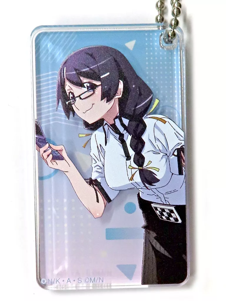 羽川翼 スクエアアクリル 「DRAW!DRAW! ＜物語＞シリーズ×STEINS：GATE 15周年コラボver. オンラインくじ」 C-8賞