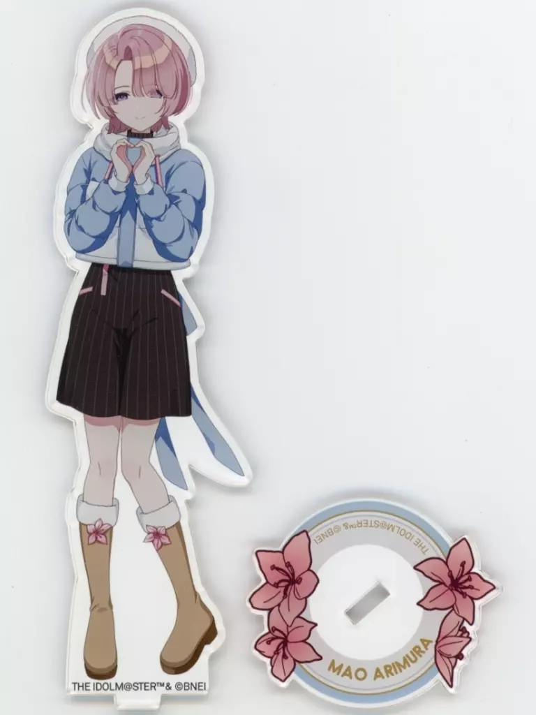 有村麻央 描き下ろしアクリルスタンド 「学園アイドルマスター×アトフェス×狭山スキー場 Sayama Winter mode」